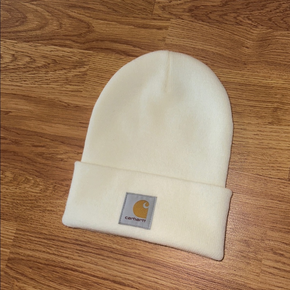Carhartt Ivory Knit Beanie, New Condition